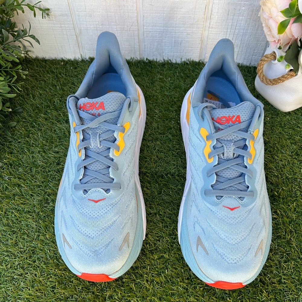 HOKA Men Arahi 6 Stability Running size 11.5D NEW Summer Song Mountain Spring - Picture 12 of 17